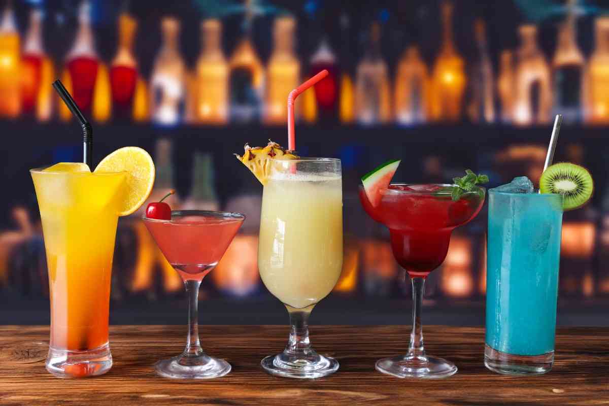 Visually Stunning Cocktail Featuring Artistic Garnishes and Vibrant Colors at Plume